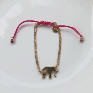 Stella & Dot Bracelet w/Elaphant Charm